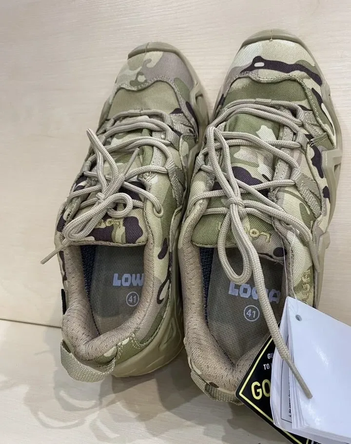 LOWA Zephyr GTX LO TF Multicam Gore-Tex | Тактичні кросівки | Військове взуття | Cordura — фото 6