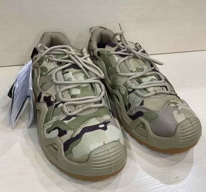 LOWA Zephyr GTX LO TF Multicam Gore-Tex | Тактичні кросівки | Військове взуття | Cordura — фото 7