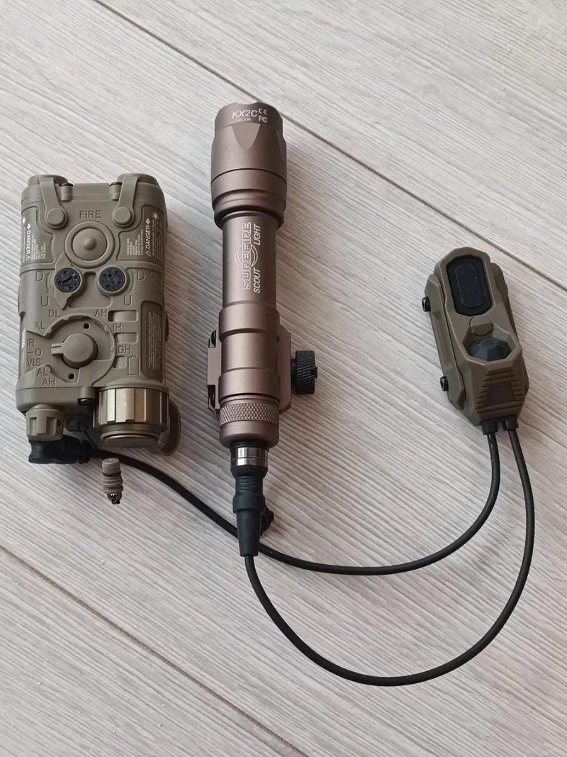 ЛЦУ NGAL-L3+ ліхтар Sure Fire M600 + виносна кнопка Axon. — фото 5