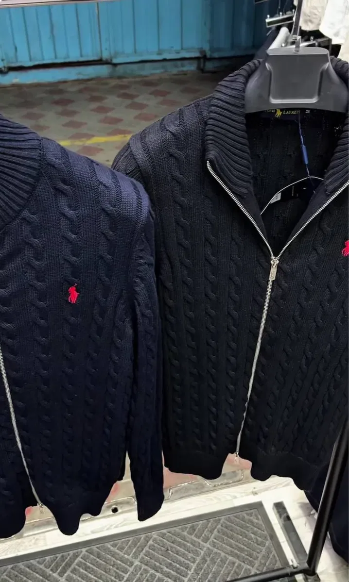 ‼️LUX‼️БЕЗ ПРЕДОПЛАТ‼️Мужская кофта кардиган поло polo ralph lauren | зипка поло ральф | светер polo | кардиган polo ralph lauren | polo | — фото 6