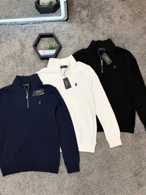‼️LUX‼️БЕЗ ПРЕДОПЛАТ‼️Мужская кофта полу замок поло Polo Ralph Lauren | полу зип поло Ральф | 1/3 кофта поло | polo Ralph Lauren | полу замок поло |
