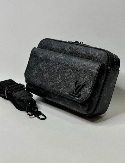 ‼️LUX‼️БЕЗ ПРЕДОПЛАТ‼️Мужская сумка через плечо Луи Витон Louis Vuitton | сумка через плечо Louis Vuitton | сумка LV | мужска сумка Луи витон |