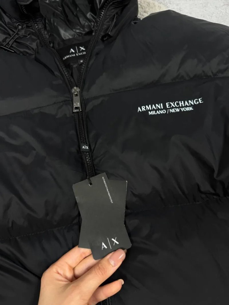 ‼️LUX‼️БЕЗ ПРЕДОПЛАТ‼️Мужская зимняя куртка пуховик армани Armani | пуховик армани | зимний пуховик Armani | мужская куртка армани | куртка Armani | — фото 6
