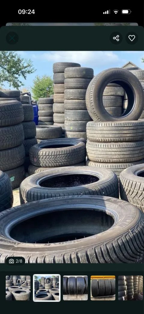 Львів. Сихів. Продаж резини бу нова.