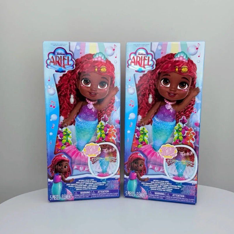Лялька Disney Junior Splash & Glow Ariel зі світлом та звуками (висота 29 см) Аріель — фото 2
