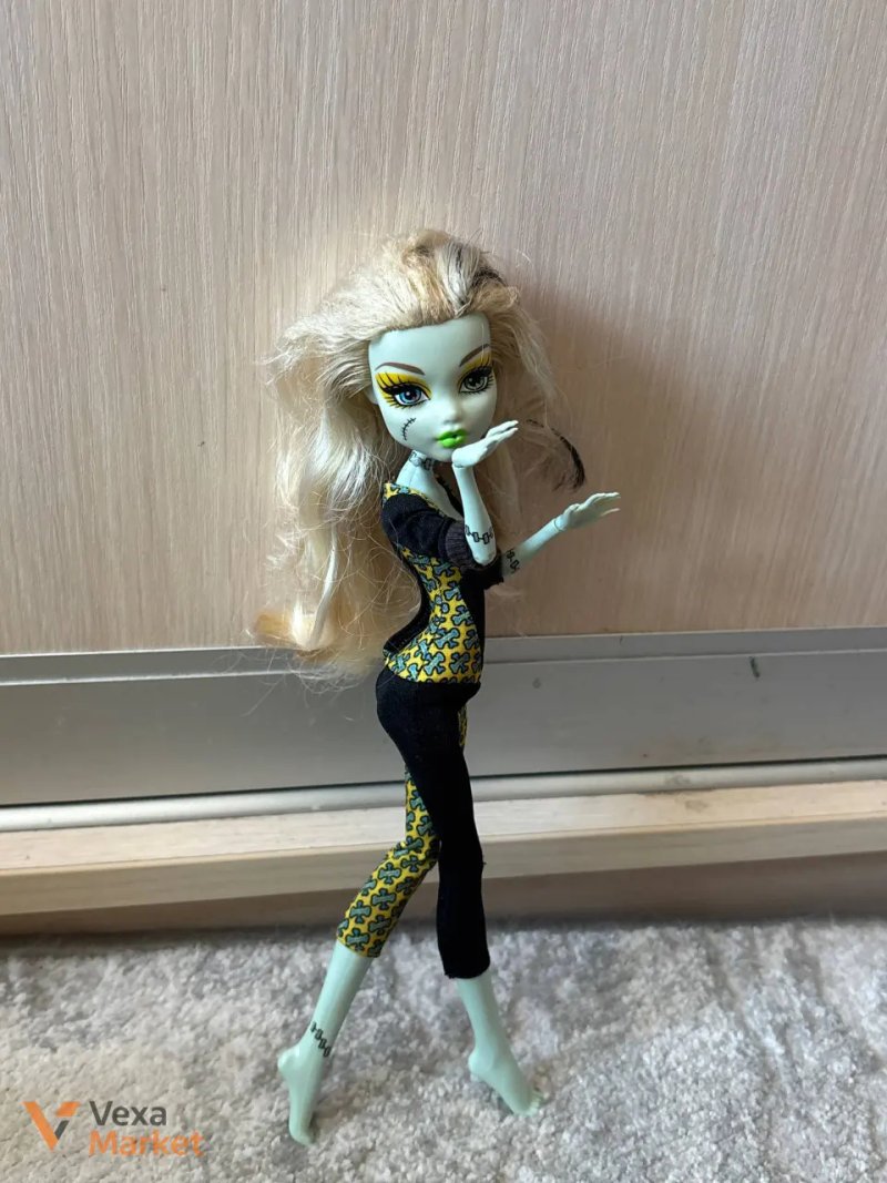 Лялька Monster High Френкі Штейн Фрікі Фʼюжн та аксесуари — фото 2