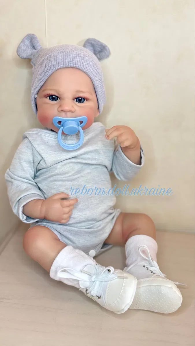 Лялька Reborn doll Original реалістичний пупс дівчинка хлопчик — фото 7