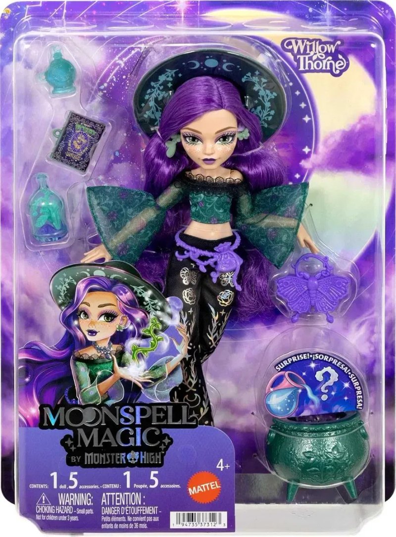 Лялька Рей Луміна Сонячна чаклунка Монстер Хай  Moonspell Magic Rae Lumina by Monster High — фото 3