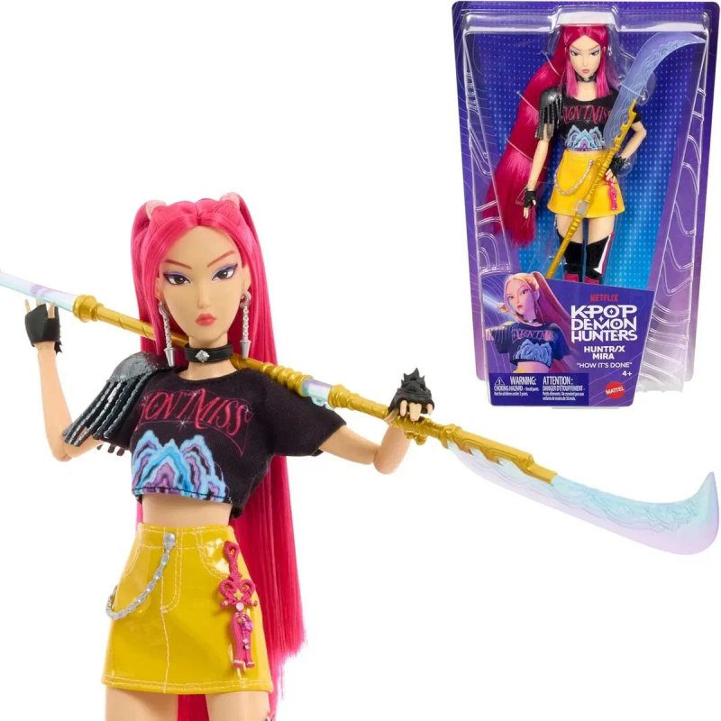 Лялька Румі KPop Demon Hunters HUNTR/X Mattel з аксесуарами — фото 3
