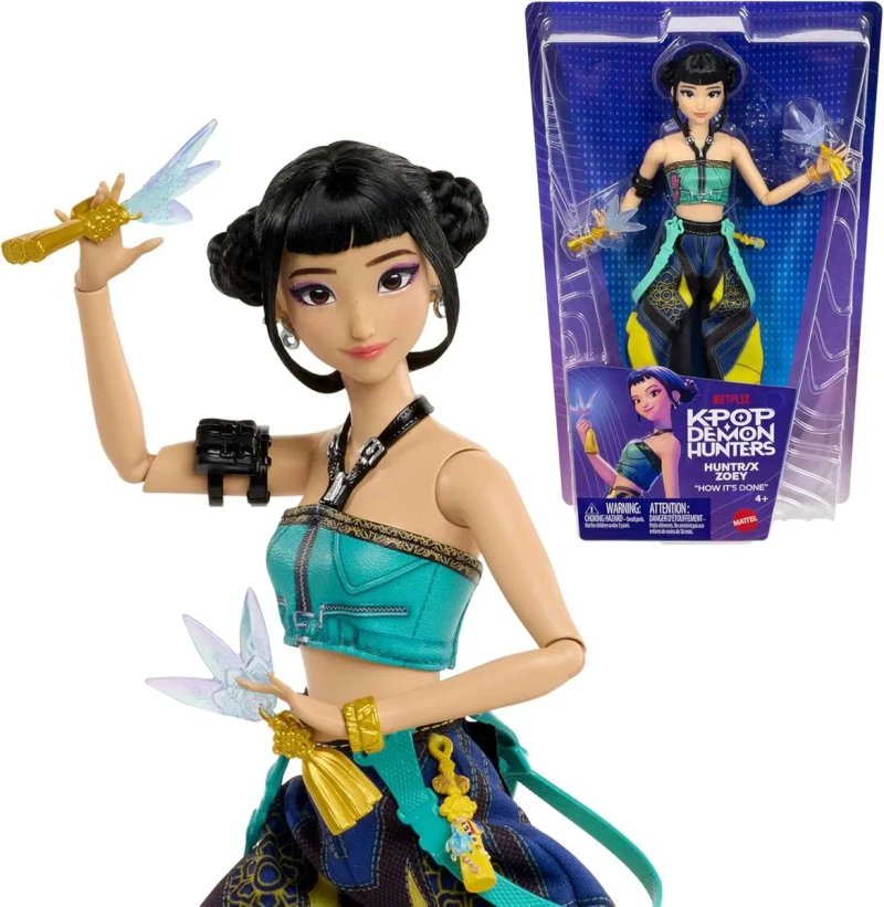 Лялька Румі KPop Demon Hunters HUNTR/X Mattel з аксесуарами — фото 4