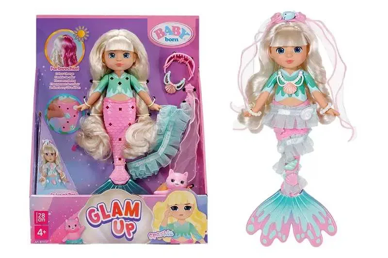 Лялька Русалонька Спаркл 871737 BABY BORN серії "Glam Up" , 28 см — фото 5