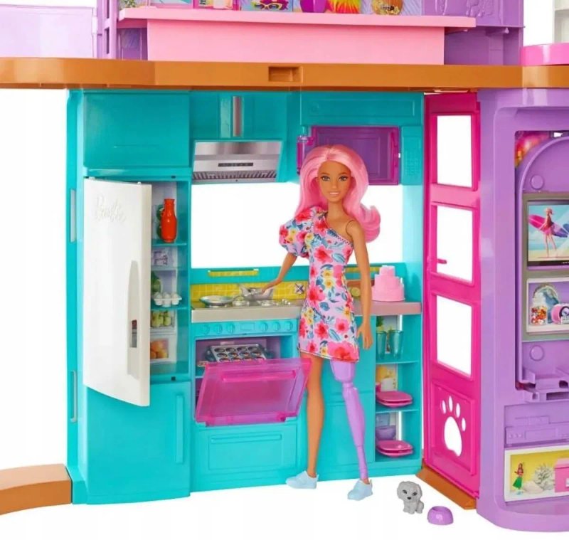Ляльковий будиночок Барбі Малібу Ігровий набір Barbie HCD50 • Новий — фото 5