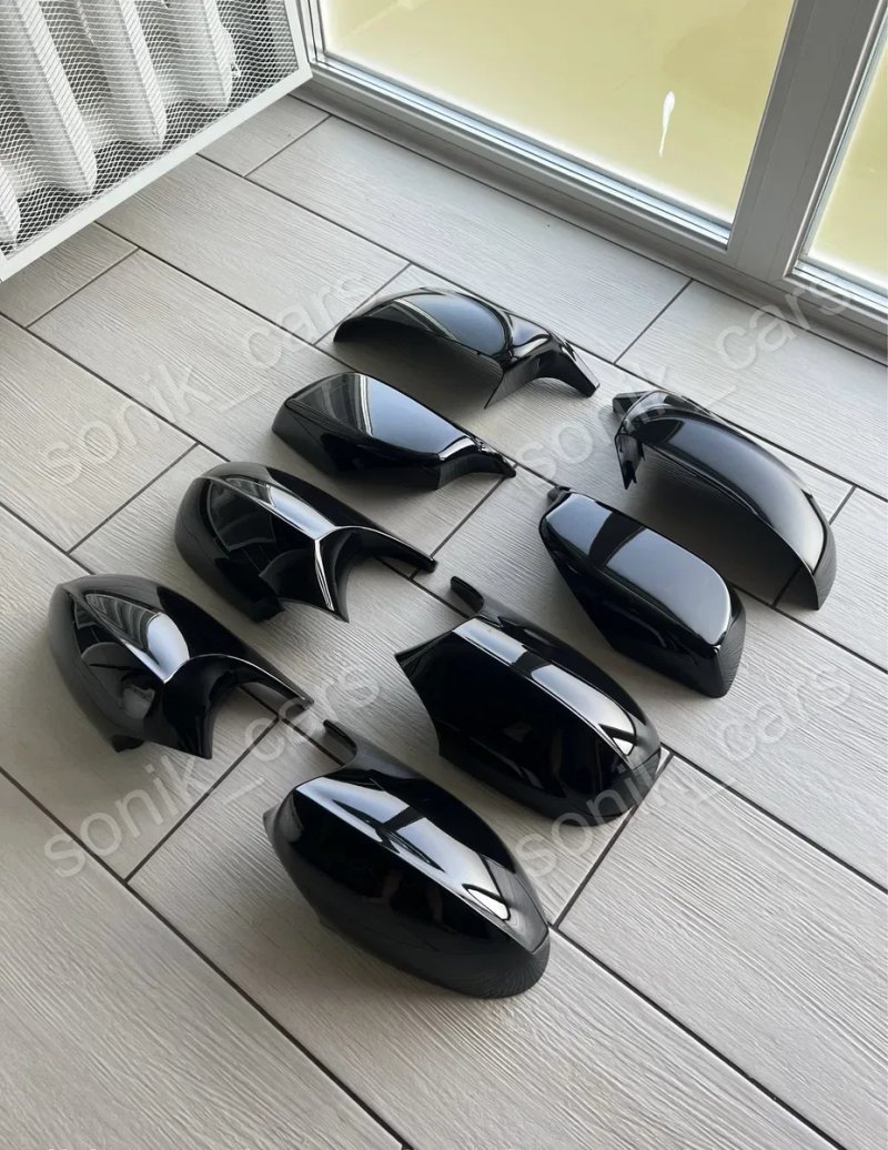 М накладки зеркал BMW е39е46 е60е61 е90е91e92 е81е87 е82е88 е84 е70е71 — фото 2