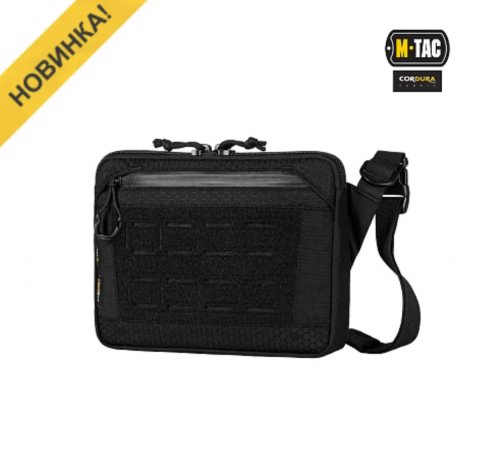 M-TAC сумка admin bag elite з липучкою black