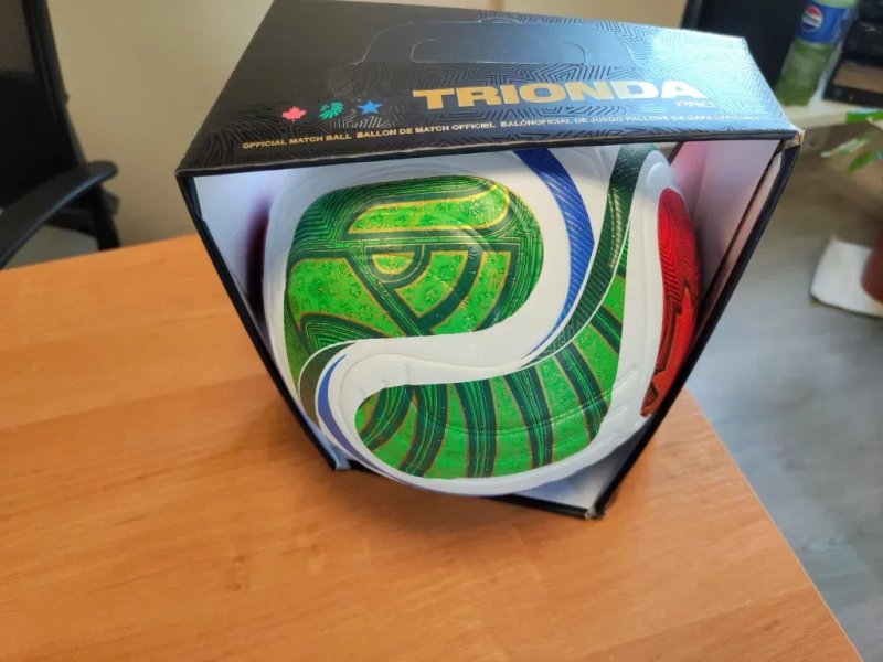 М'яч футбольний Adidas Trionda World Cup 2026 розмір 5 та 4. М'яч футбольний чемпіонату світу 2026 Тріонда адідас — фото 6