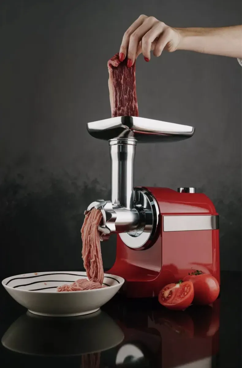 М'ясорубка + соковижималка Rainberg RB-2270 3800вт овочерізка терка — фото 5
