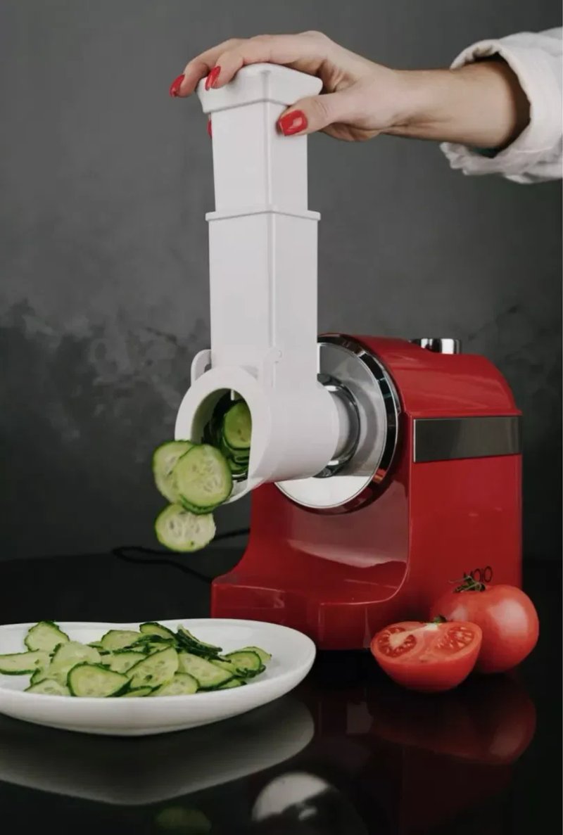 М'ясорубка + соковижималка Rainberg RB-2270 3800вт овочерізка терка — фото 6