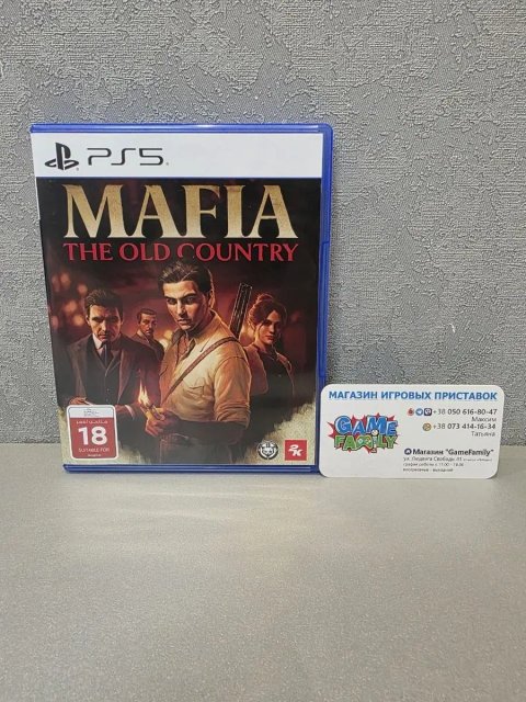 Mafia The Old Country RUS Магазин Ps 5 Ps5 Диск Обмін Гра Диски Ігри Sony Playstation