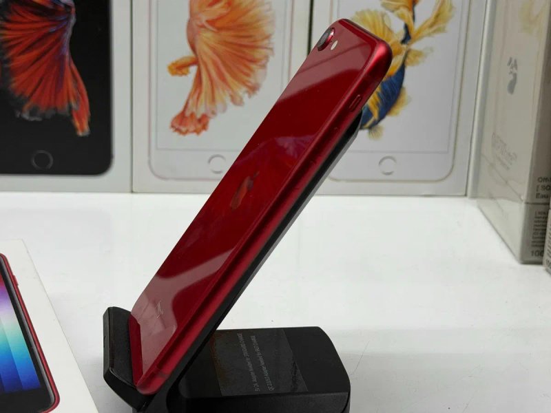 MAГAЗИН iPhone SE 3 64gb RED Neverlock ГАРАНТИЯ/Trade-In/Oбмeн — фото 4