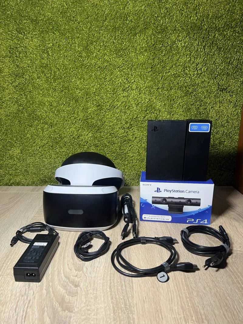 Магазин!! VR очки V1 от Sony для PS4 / PS 5 + Камера Гарантия !!+Move — фото 2