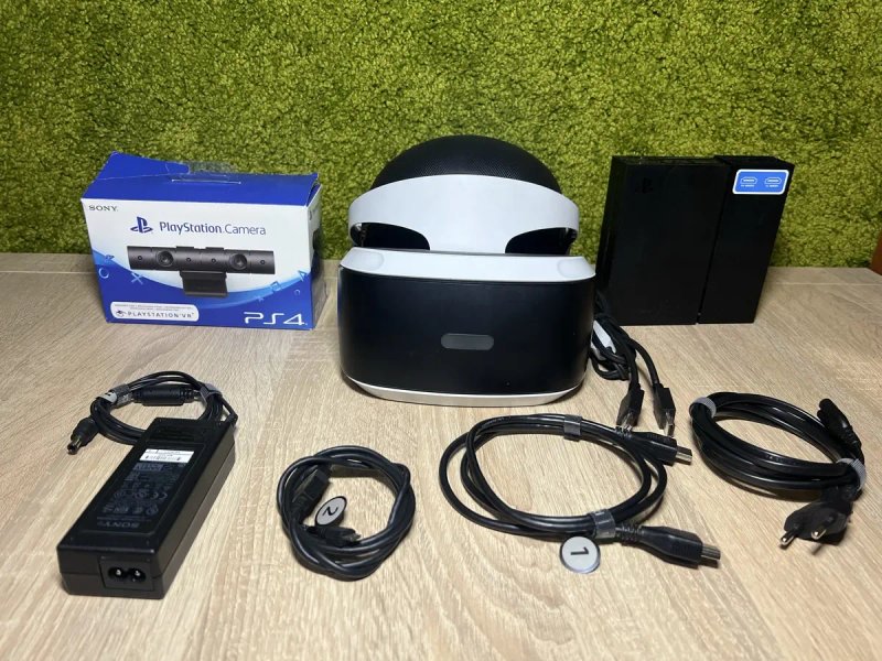 Магазин!! VR очки V1 от Sony для PS4 / PS 5 + Камера Гарантия !!+Move — фото 3