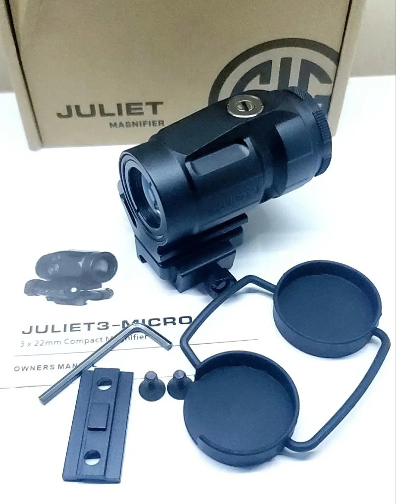 Магнифер, увеличитель SIG SAUER JULIET 3-MICRO 3x Magnifier — фото 3