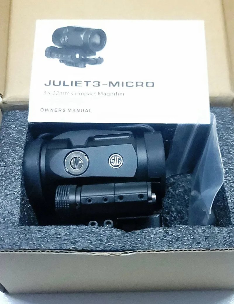 Магнифер, увеличитель SIG SAUER JULIET 3-MICRO 3x Magnifier — фото 4