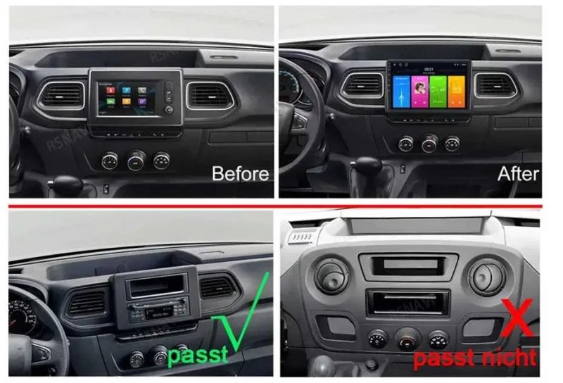 Магнитола андроїд для Renault Master,  Opel Movano  автомагнитола 10 дюймів CarPlay та AndroidAuto — фото 5