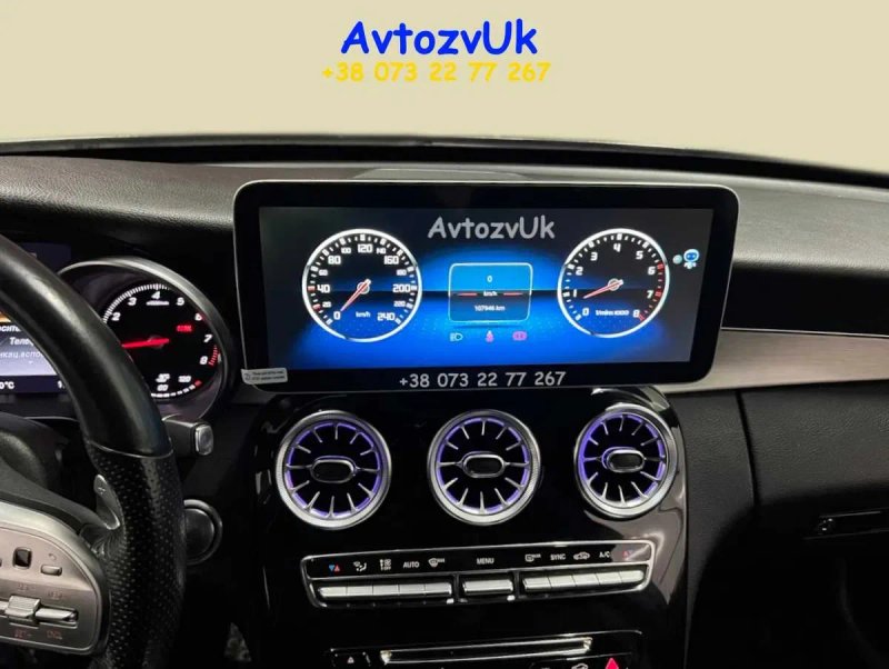 Магнитола BMW Mercedes AUDI Lexus GPS USB Дисплей Андроид 16 CarPlay — фото 2