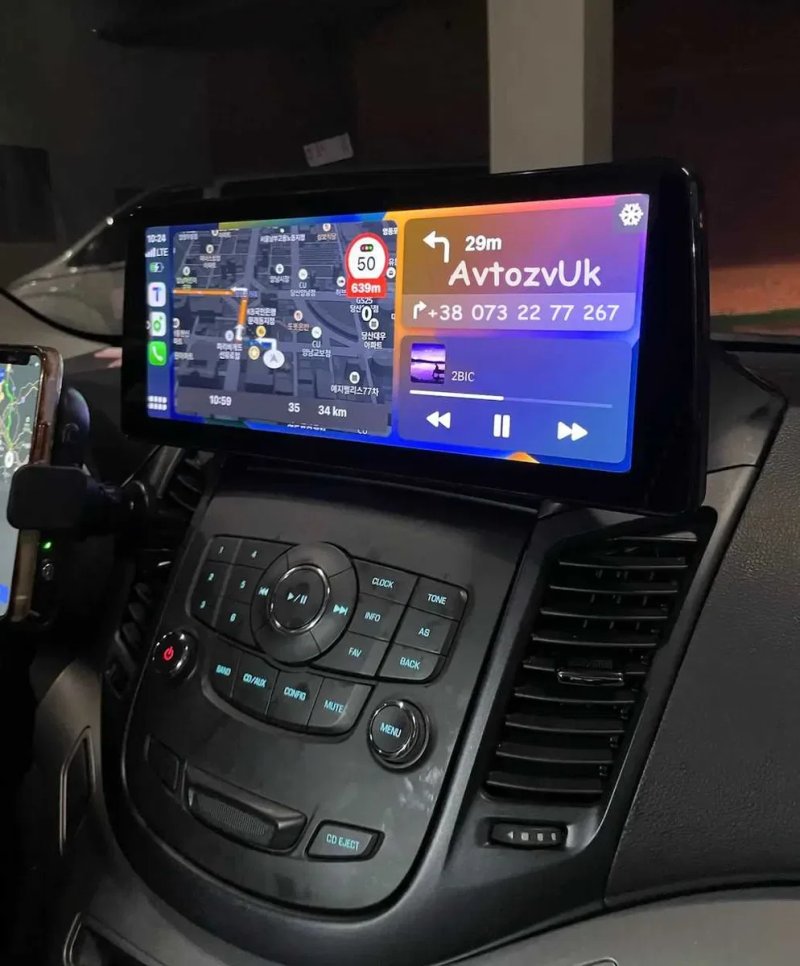 Магнитола MALIBU Chevrolet ORLANDO TRACKER TRAX Малибу CarPlay Android 16 — фото 3