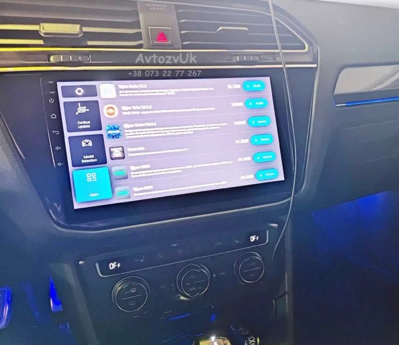 Магнітола TIGUAN Volkswagen GOLF + Тігуан Гольф CarPlay VW Андроїд 16 — фото 8