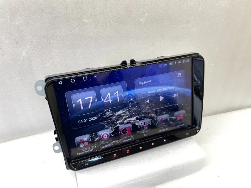 Магнитола Volkswagen Passat jetta golf Самая Мощная 4/64Gb QLED RCD — фото 8