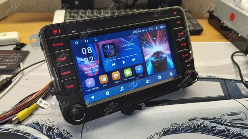 ‼️Магнітола Volkswagen Skoda Seat Golf CarPlay — фото 7