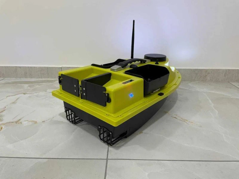 12000 mah Карповый кораблик D19 с GPS 99 точек для рыбалки завоза прикормки Короповий кораблик для риболовлі Карповий завезення прикормочный з гпс — фото 3