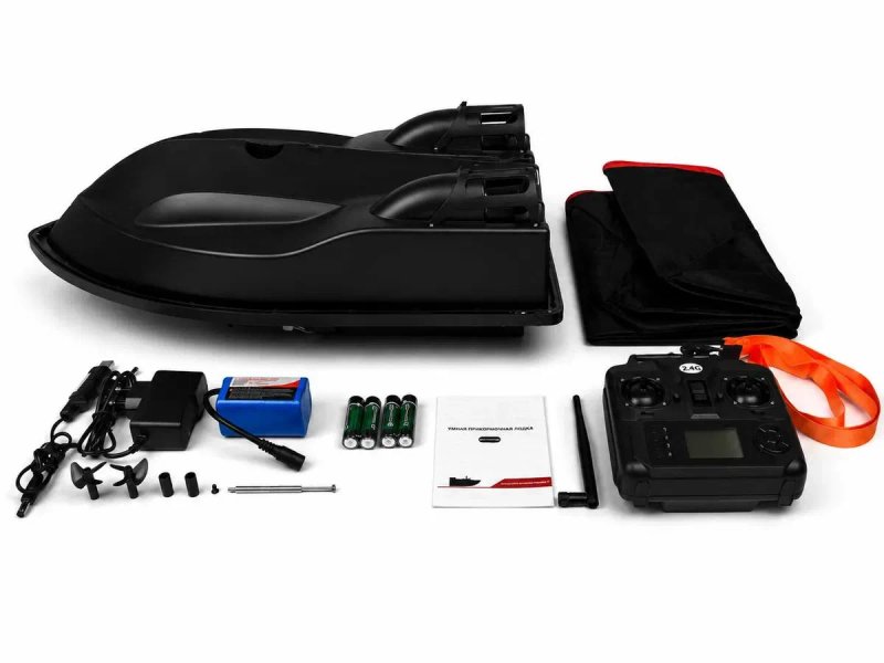 24000 mAh Карповый Кораблик для рыбалки  D16 GPS 16 точек  Прикормочный Короповий для риболовлі  Рибацький  500м — фото 6