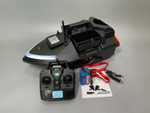 12000 mah Карповый кораблик Flytec V020 с GPS 40 т для рыбалки завоза прикормки Короповий кораблик для риболовлі Карповий завезення прикормочный з гпс