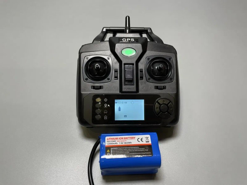 12000 mah Карповый кораблик Flytec V060 с GPS 160т для рыбалки завоза прикормки Короповий кораблик для риболовлі Карповий завезення прикормочный з гпс — фото 7