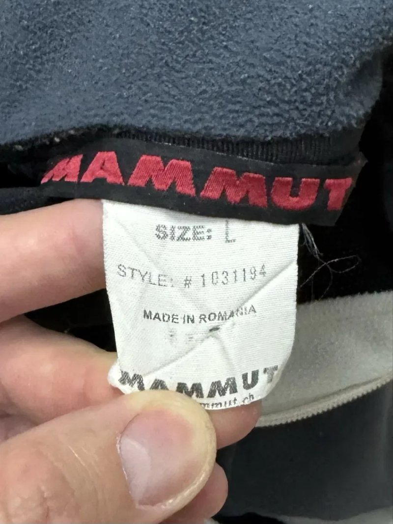 Mammut Windstopper кофта толстовка M размер флисовая трекинговая — фото 2