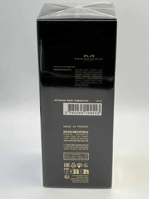 Mancera Intense Red Tobacco edp 120ml Оригинал — фото 2
