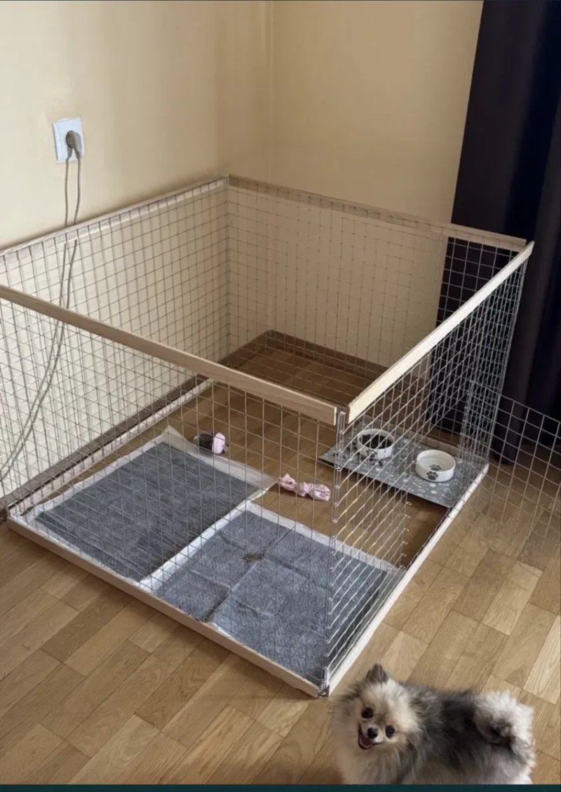 Манеж, Клетка, Вольер для собак, щенков, котят, кошек, кроликов — фото 2