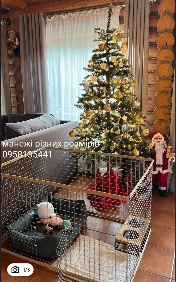 Манеж, Клетка, Вольер для собак, щенков, котят, кошек, кроликов — фото 8