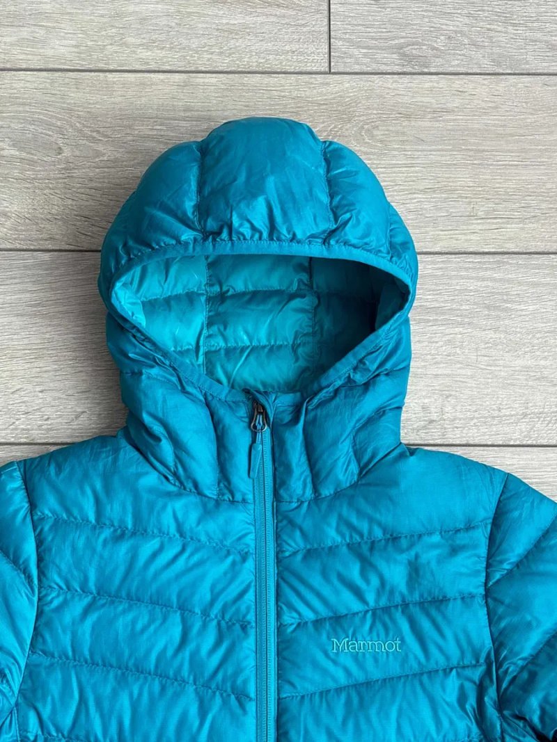 Marmot Jena Hoody 700 Fill Power Size S С Розмір Мармот Ультралегкий Пуховик Паффер Зимова Жіноча Дута Стьобана Куртка Дутик Термокуртка Оригінал — фото 3