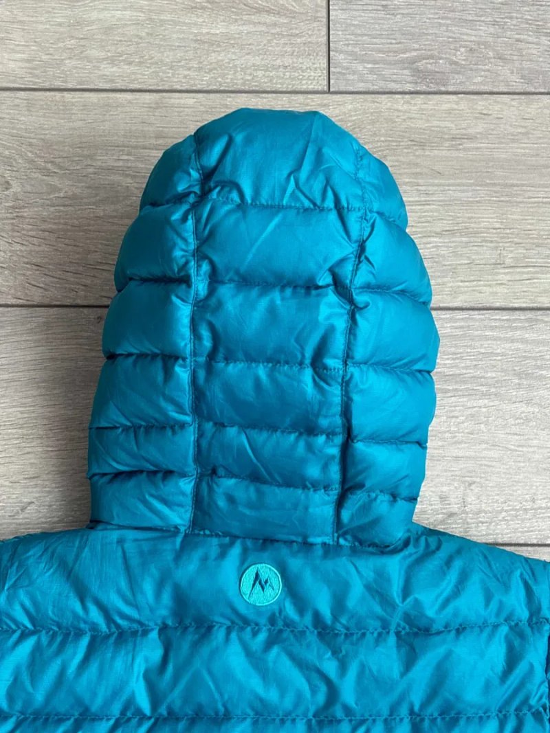 Marmot Jena Hoody 700 Fill Power Size S С Розмір Мармот Ультралегкий Пуховик Паффер Зимова Жіноча Дута Стьобана Куртка Дутик Термокуртка Оригінал — фото 4