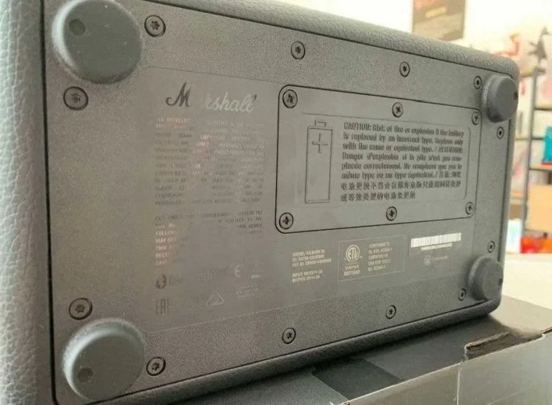 Marshall Kilburn III Black andBrass Оригінал Підтримка офіційн додатку — фото 5