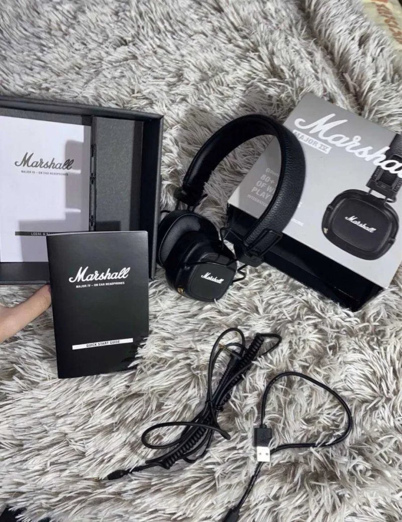 MARSHALL Major IV Black/Brown навушники маршал мейджор 4 — фото 2