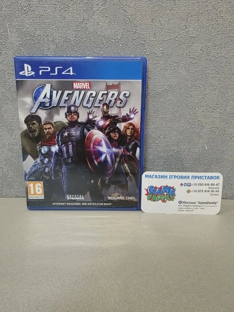 Marvel Avengers Avenger RUS Магазин Ps 4 5 Ps4 Ps5 Диск Обмін Гра Диски Ігри Sony Playstation