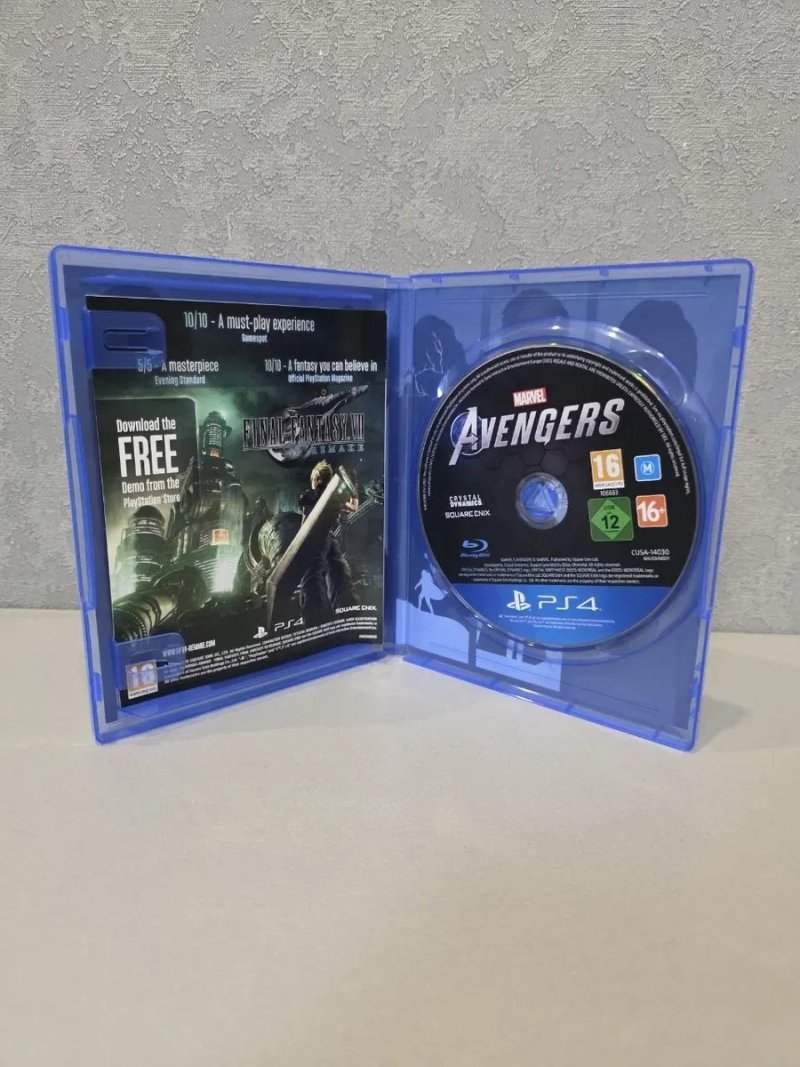 Marvel Avengers Avenger RUS Магазин Ps 4 5 Ps4 Ps5 Диск Обмін Гра Диски Ігри Sony Playstation — фото 2