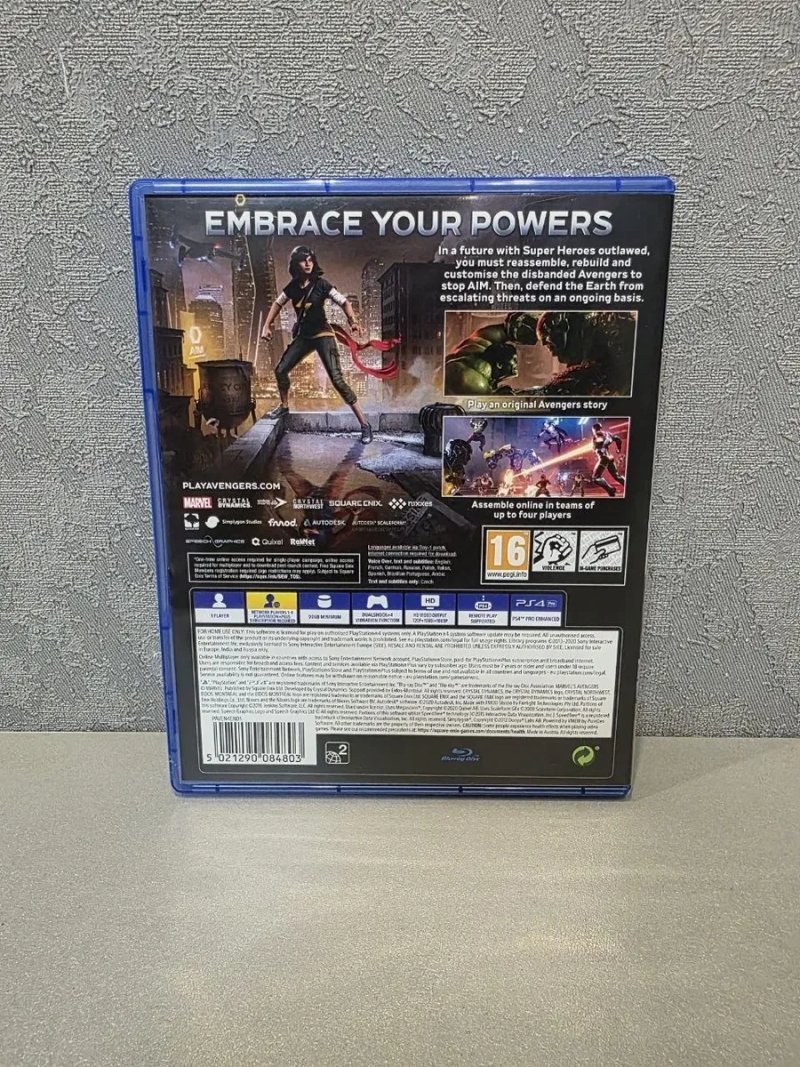 Marvel Avengers Avenger RUS Магазин Ps 4 5 Ps4 Ps5 Диск Обмін Гра Диски Ігри Sony Playstation — фото 3