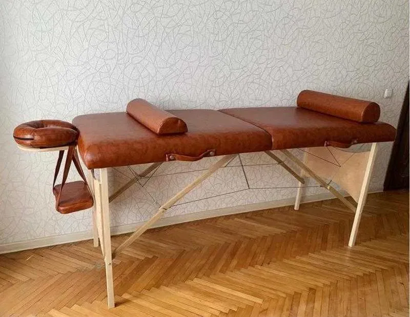 Масажний стіл кушетка массажный стол бук для массажа шугарінга, тату — фото 7