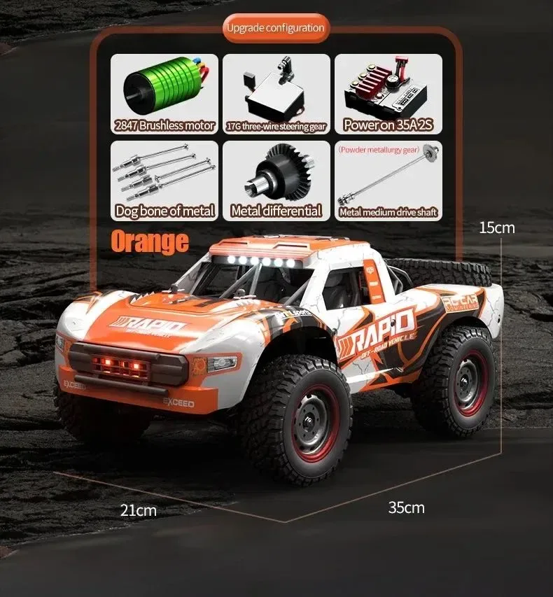 Машинка на пульті керування JJRC Q130 PRO до 70км/г — фото 3